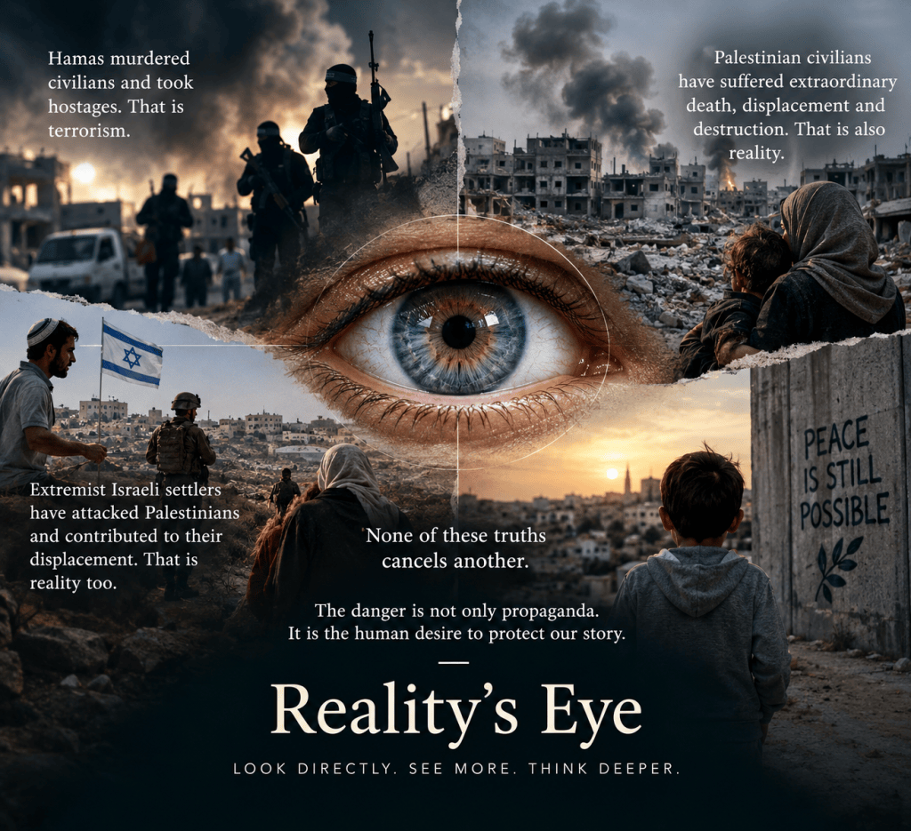 Reality’s Eye and the Israeli/Palestine terror